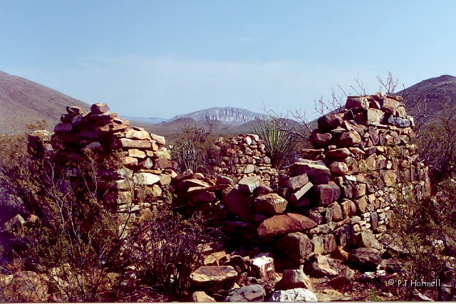 20000221-07_TX_BigBendNP_OldOreRd_Ruins.JPG - Ruins on Old Ore Road - Big Bend National Park, Texas ~February 21, 2000