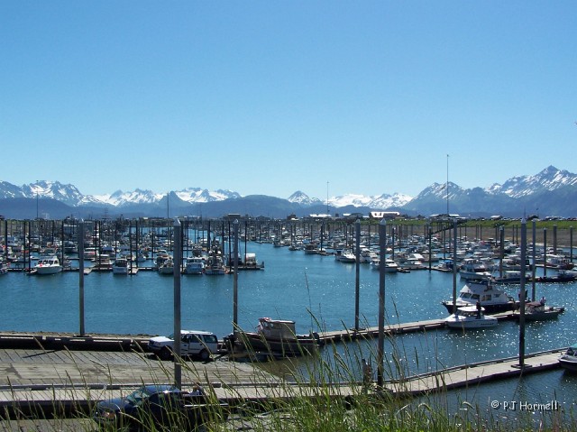 100_2363_AK_KenaiPeninsula_Harbor.jpg - Lots of boats in the small boat harbor on Homer Spit. ~June 19, 2004 - Homer, Alaska