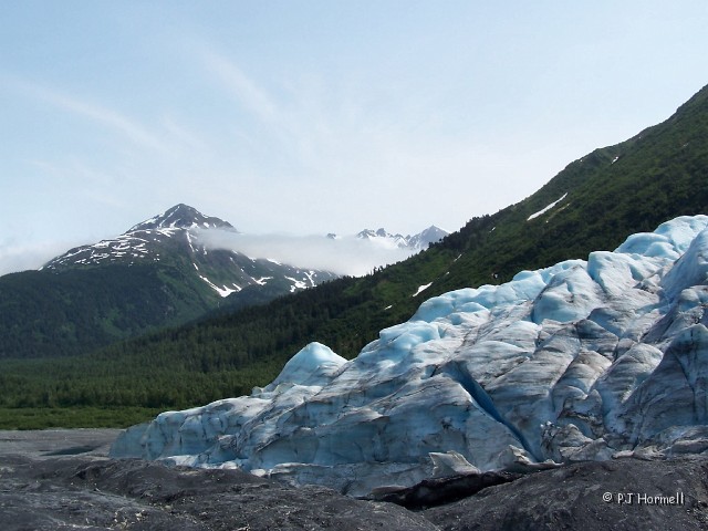 100_2509_AK_KenaiPeninsula_ExitGlacier.jpg - Exit Glacier National Park... this is one glacier that you can visit on foot. We hiked around the paths exploring the awsome sights. ~June 27, 2004 - Exit Glacier NP, Alaska