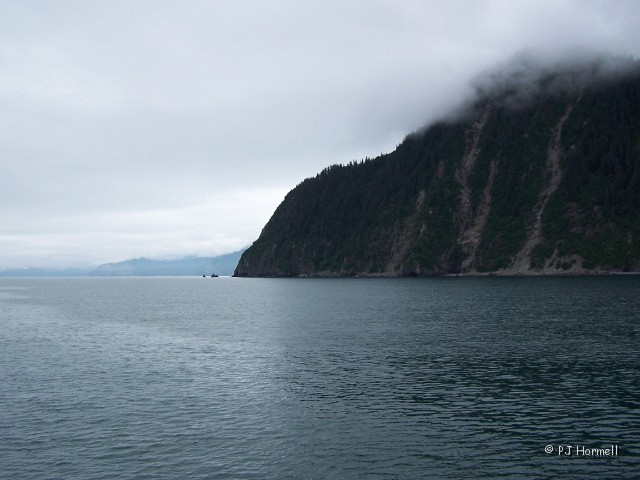 100_2603_AK_KenaiFjords_Scenery.jpg - Callisto Head - Misty scenes along Kenai Fjords. ~June 28, 2004, Kenai Fjords National Park Cruise - Seward, Alaska