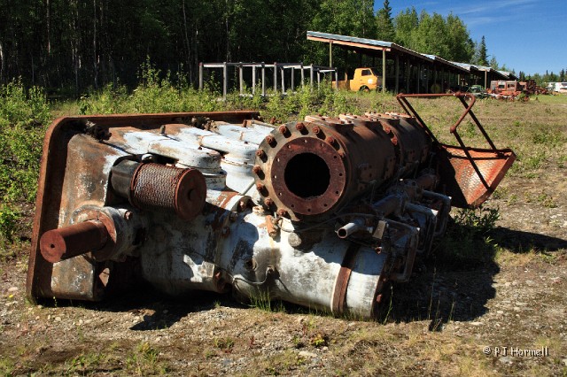 IMG_1953_AK_Wasilla_Engine.jpg - Rusting away - Milepost 47, Parks Highway.  Alaska Museum of Transportion and Industry.  ~June 28, 2006
