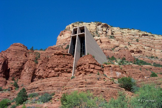 20010929-03_AZ_Sedona_ChurchInTheRocks.JPG - Church of the Red Rocks - Sedona, Arizona ~September 29, 2001
