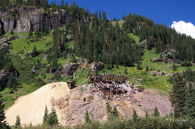 100_8607_CO_YankeeBoyBasin_Mine.jpg - Atlas Mine Ruins - Yankee Boy Basin, Ouray, Colorado  ~August 16, 2007