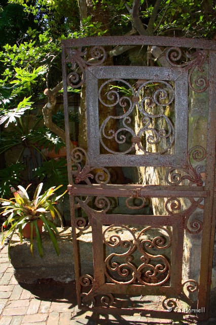 IMG_5738_FL_StAugustine_Gate.jpg - Spanish Gates - Old St. Augustine Village, St. Augustine, Florida.  ~April 18, 2008
