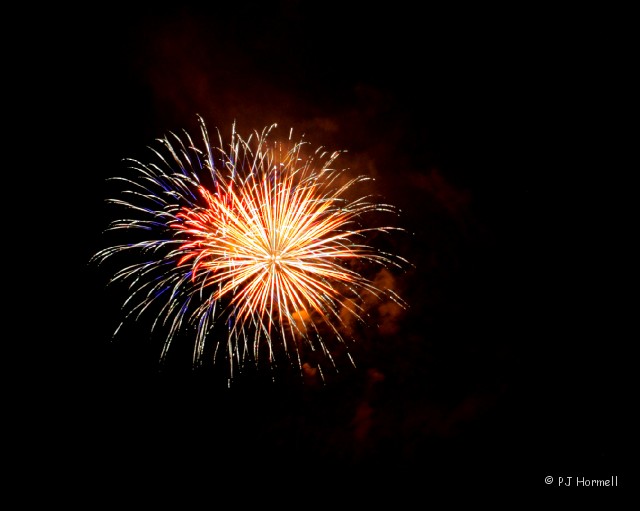 IMG_6522_NC_BannerElk_Fireworks.jpg - Fireworks - Banner Elk, North Carolina  ~ July 4, 2008